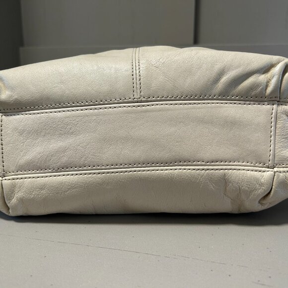 COACH Ashley Silver and ivory Shoulder Bag- crossbody bag not included - Picture 4 of 13